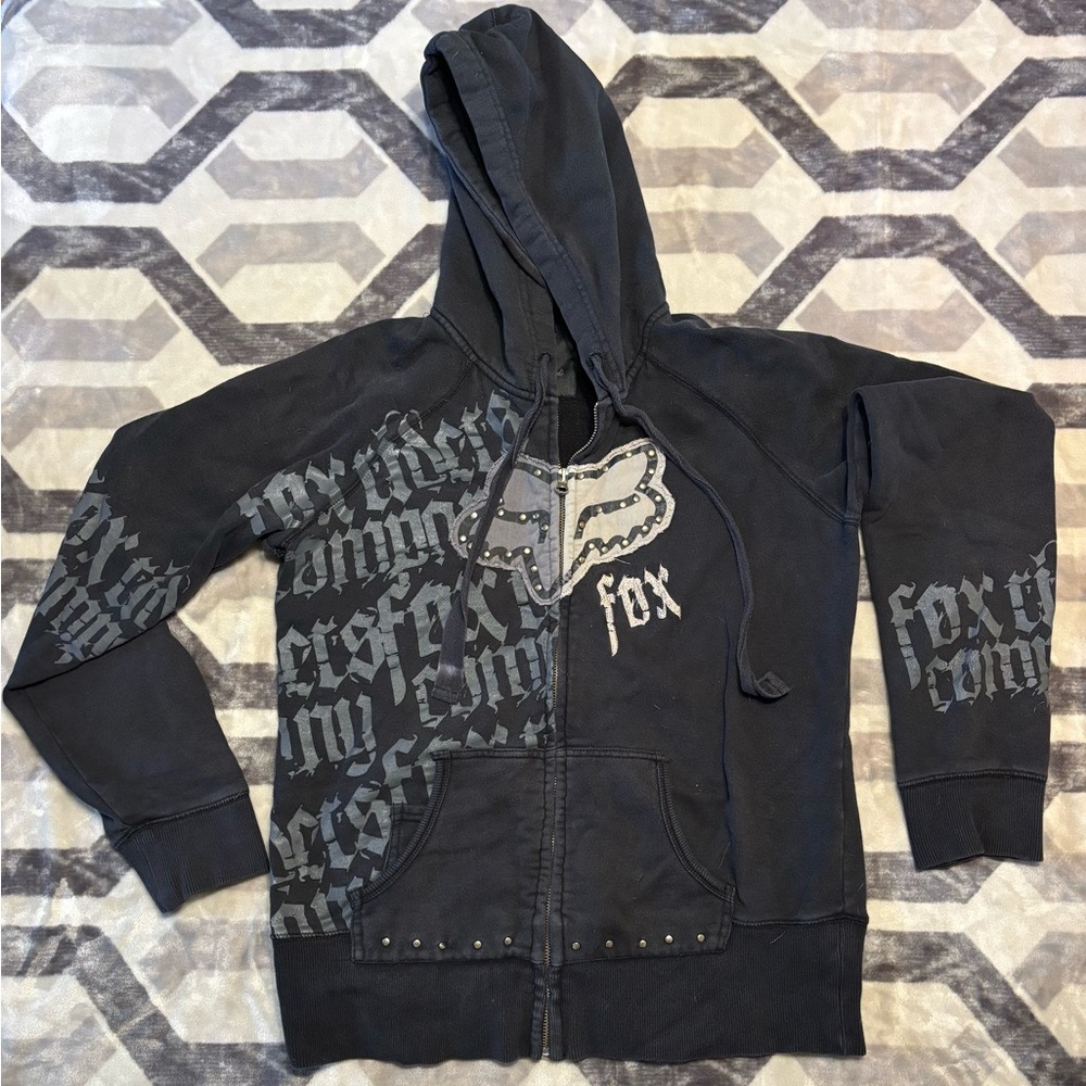 Women’s Fox Racing zip up hoodie size XL